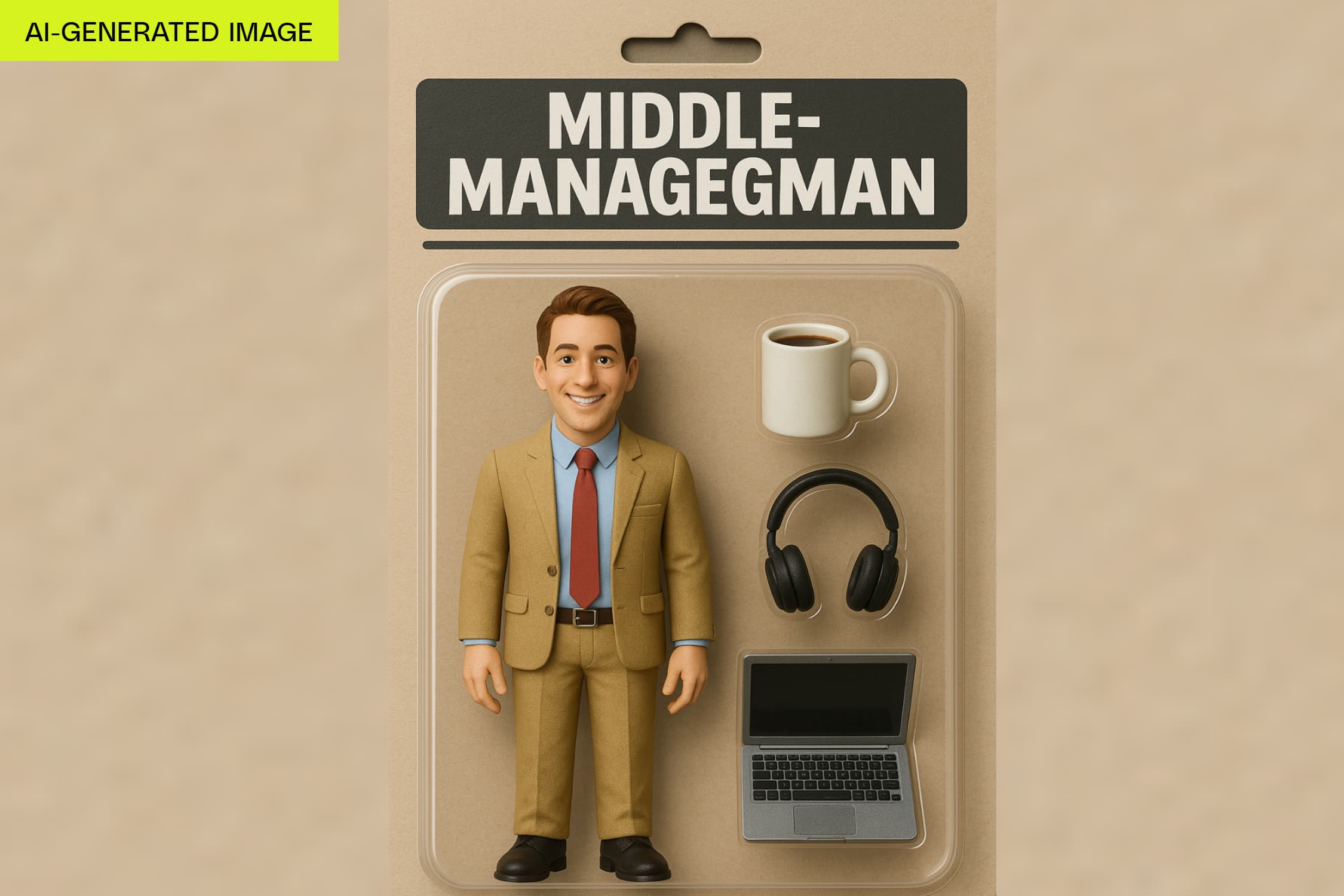 Prompt-Based AI Action Figure Creation